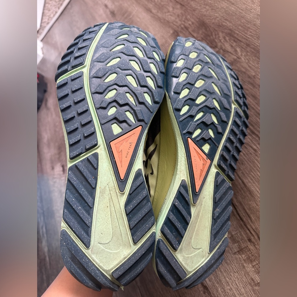 Nike React Pegasus Trail 4 Men’s Size 11 - Black Mint Foam Trail Running shoes - Picture 5 of 8